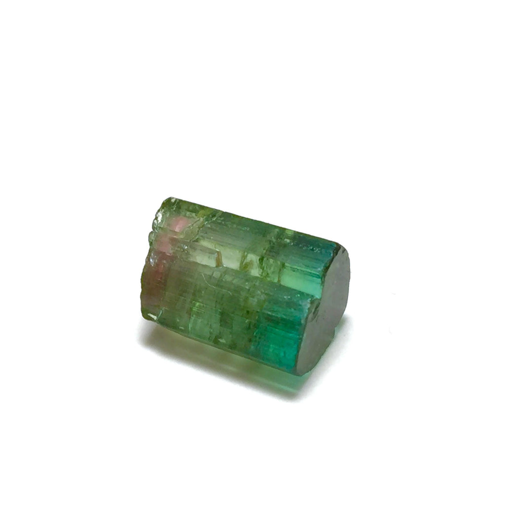 Natural Bi-Color Pink Tourmaline Crystal – Pech Mine, Afghanistan