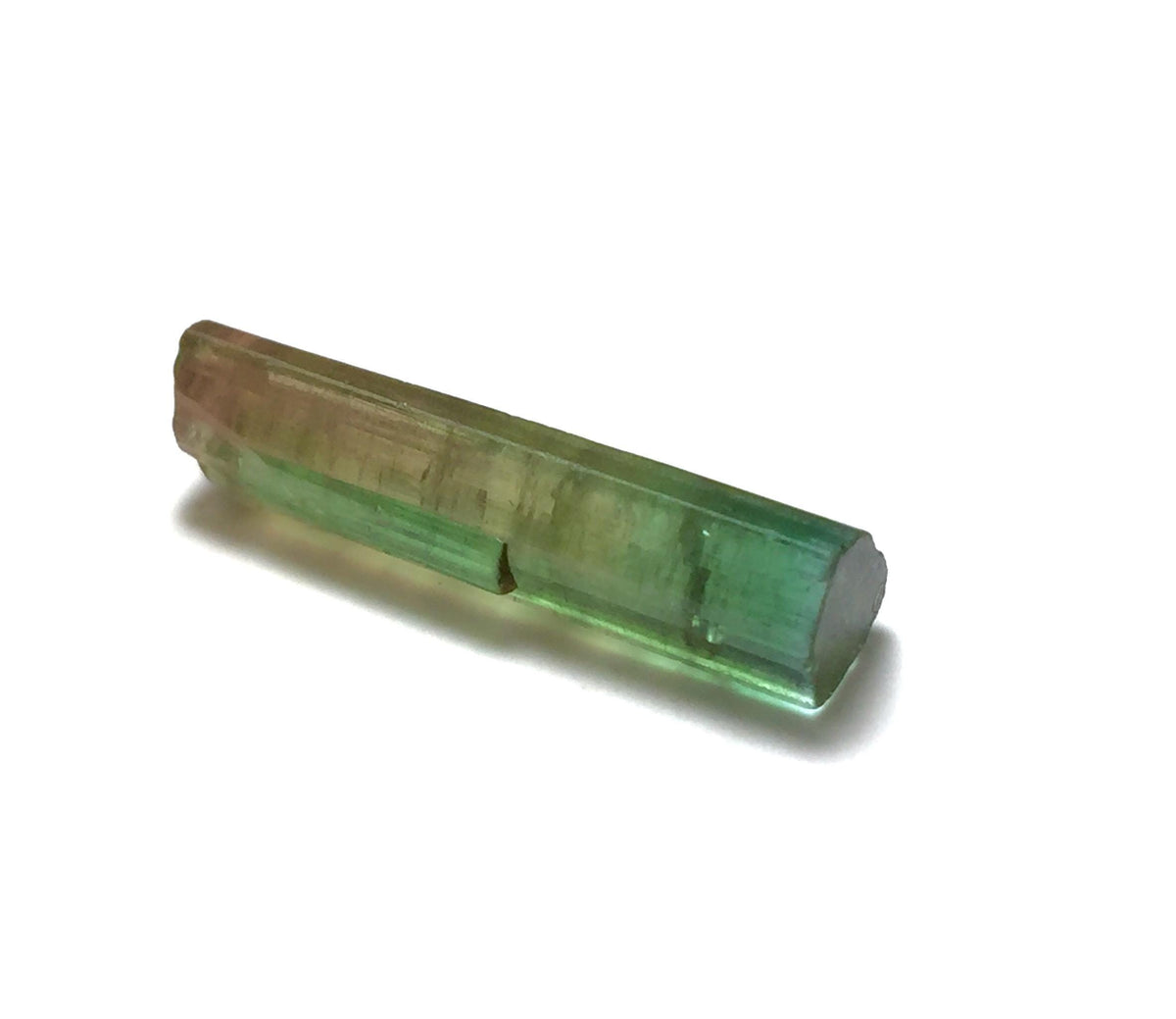 Watermelon Tourmaline Crystal – Pendant Size Bi-Color Peche Mine Afghanistan Specimen