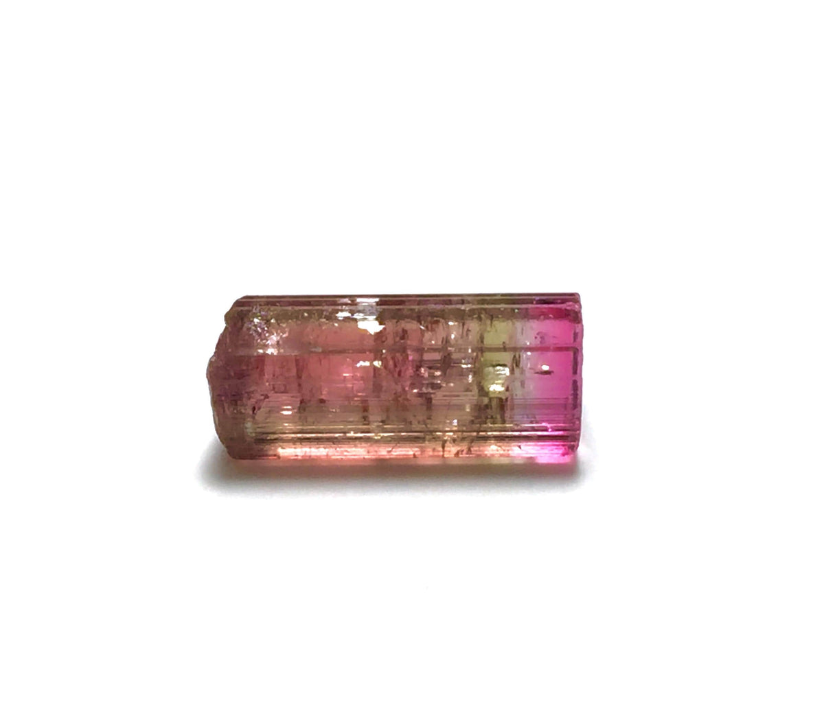 3.9 Carat Natural Watermelon Tourmaline Crystal – Rare Paprok Mine, Afghanistan Specimen
