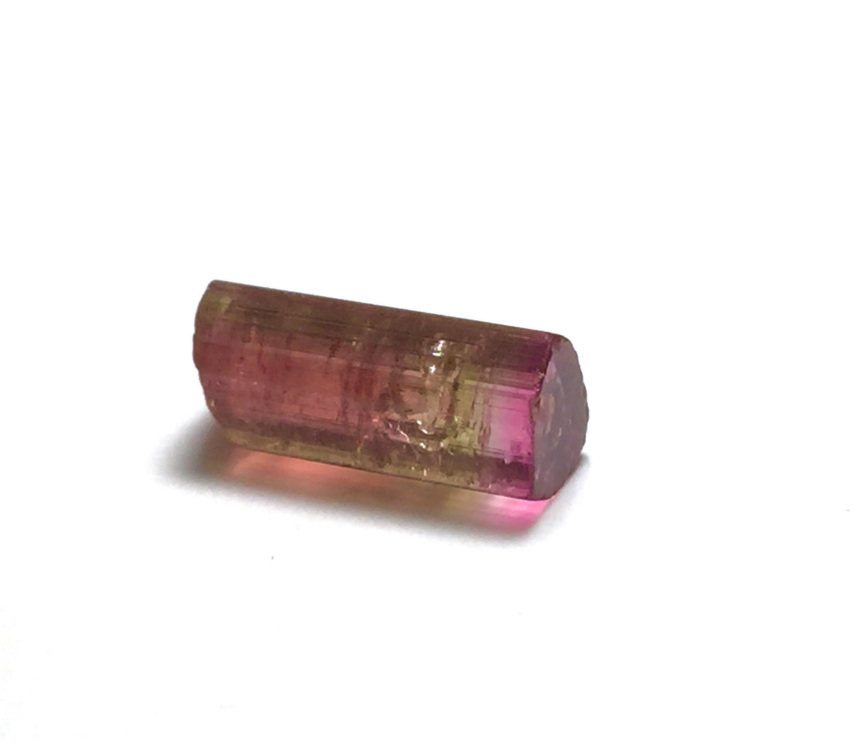 3.9 Carat Natural Watermelon Tourmaline Crystal – Rare Paprok Mine, Afghanistan Specimen
