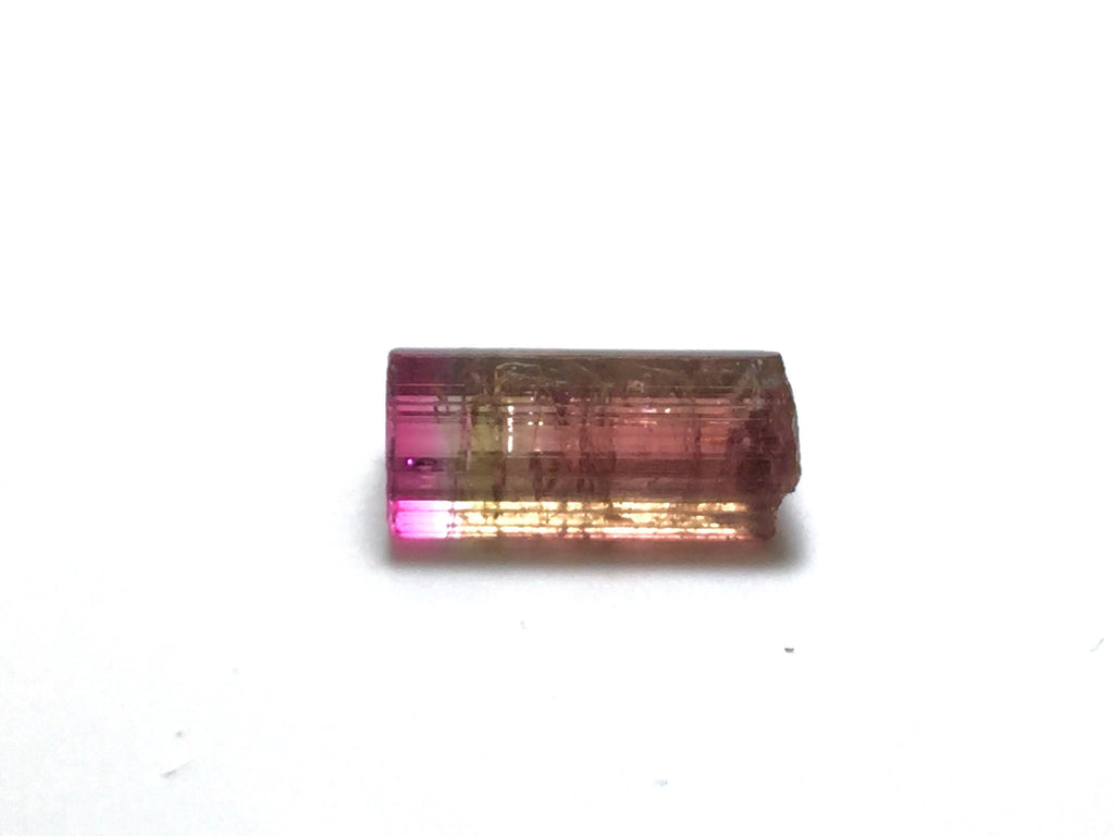 3.9 Carat Natural Watermelon Tourmaline Crystal – Rare Paprok Mine, Afghanistan Specimen