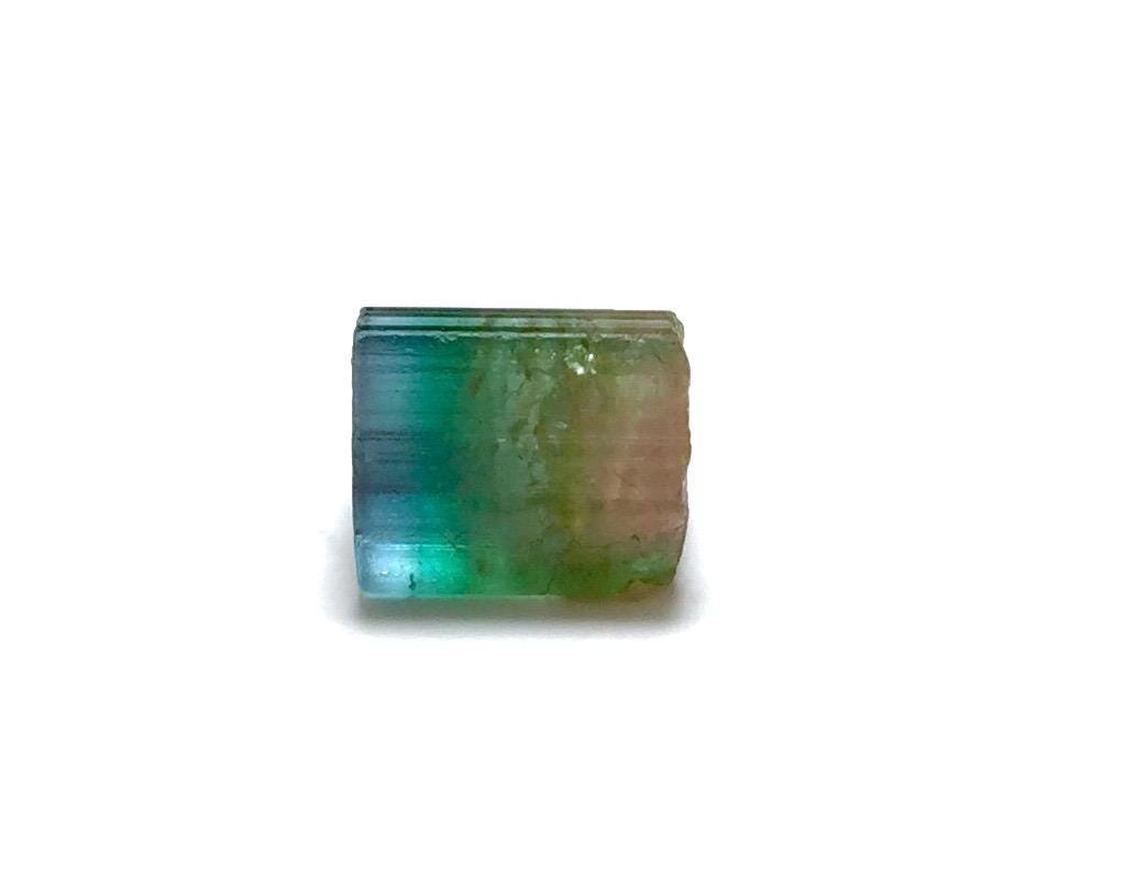 Watermelon Tourmaline Crystal – Natural Bi-Color Gemstone from Peche Mine, Afghanistan