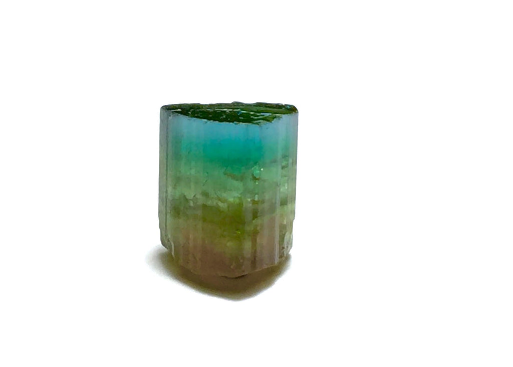 Watermelon Tourmaline Crystal – Natural Bi-Color Gemstone from Peche Mine, Afghanistan