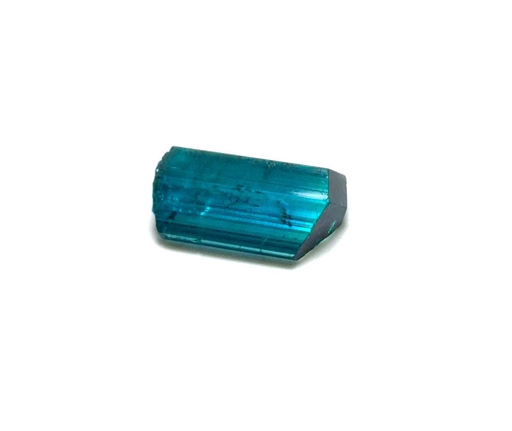 Sea Blue Tourmaline Crystal – Top Lustre Indicolite Specimen from Peche Mine, Afghanistan