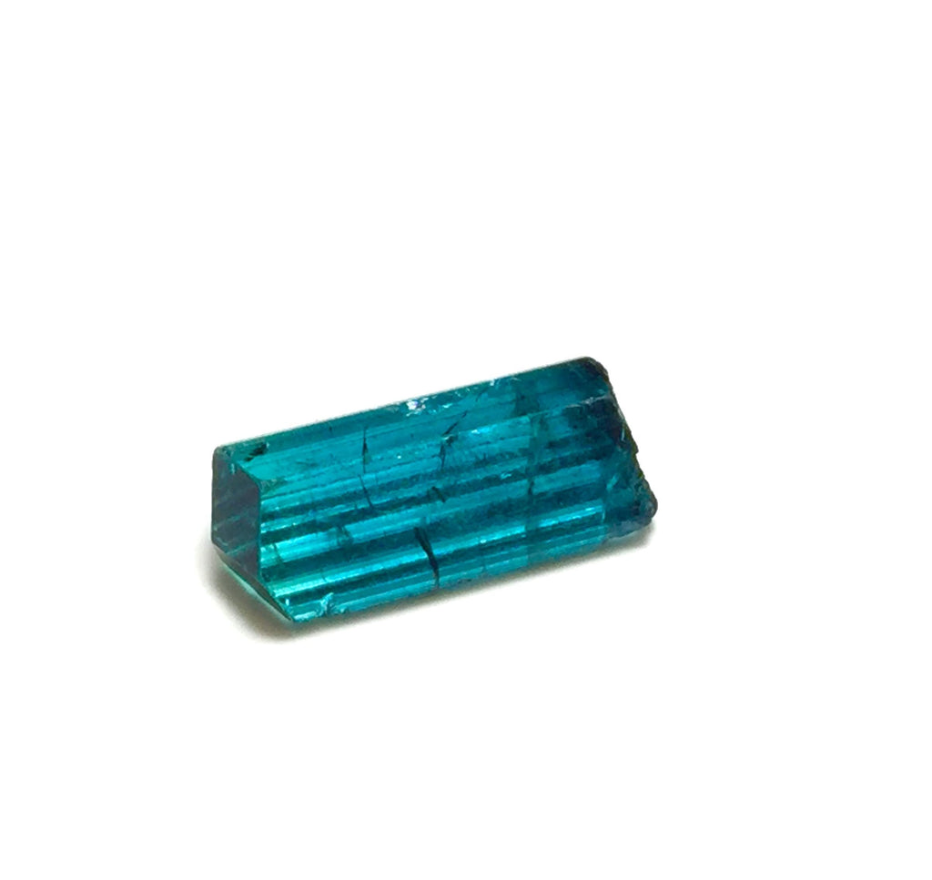 Sea Blue Tourmaline Crystal – Top Lustre Indicolite Specimen from Peche Mine, Afghanistan