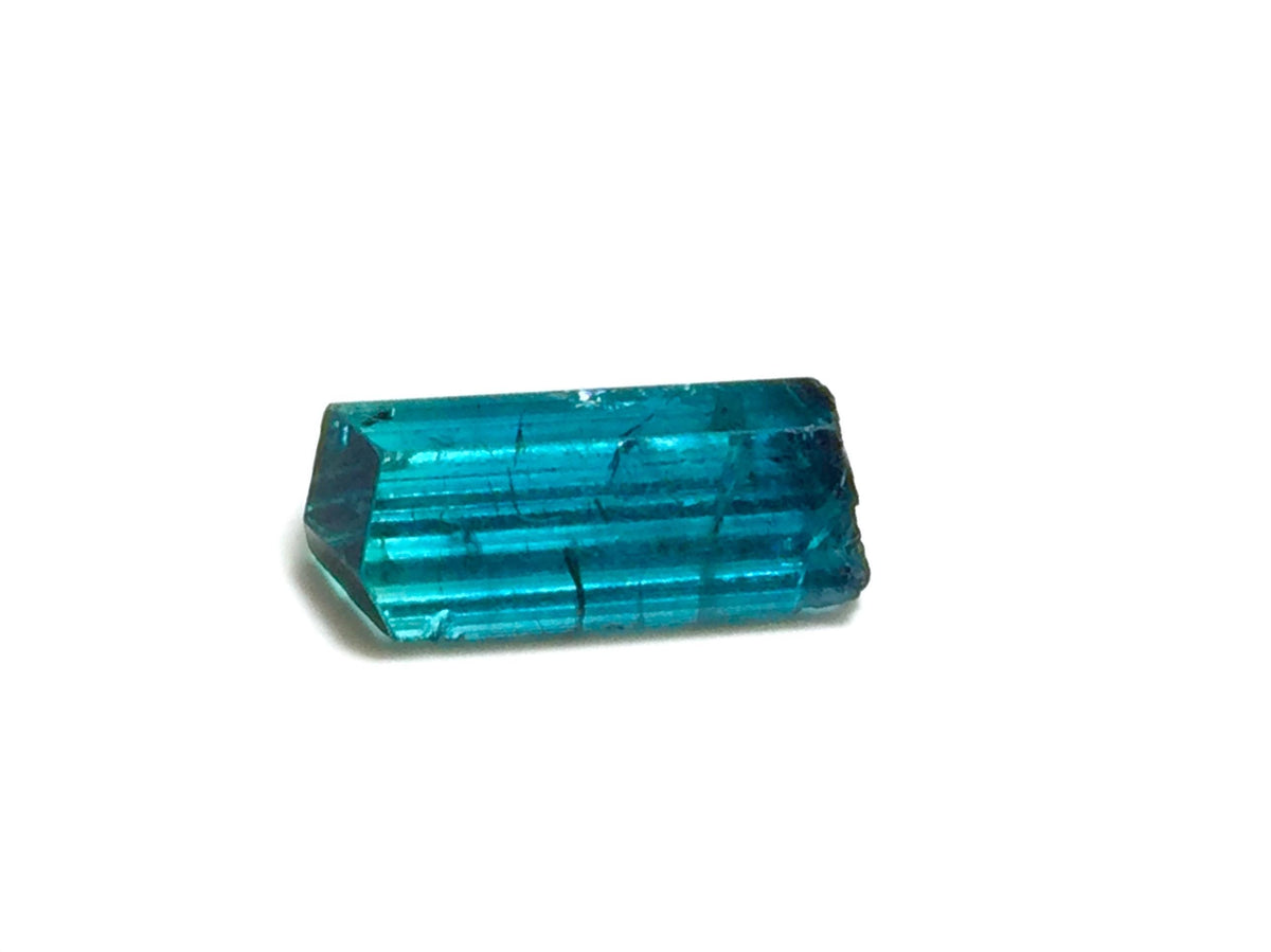 Sea Blue Tourmaline Crystal – Top Lustre Indicolite Specimen from Peche Mine, Afghanistan