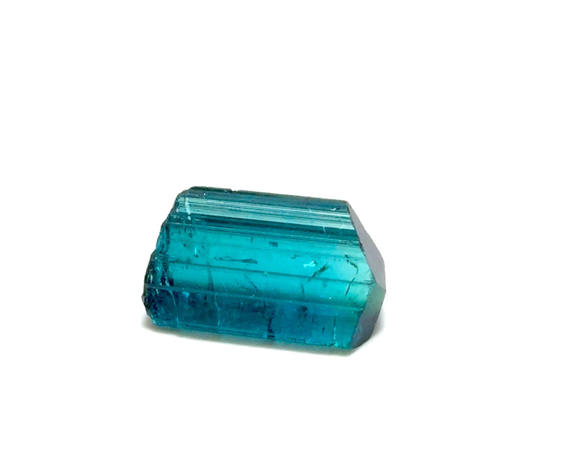 Sea Blue Tourmaline Crystal – Top Lustre Indicolite Specimen from Peche Mine, Afghanistan