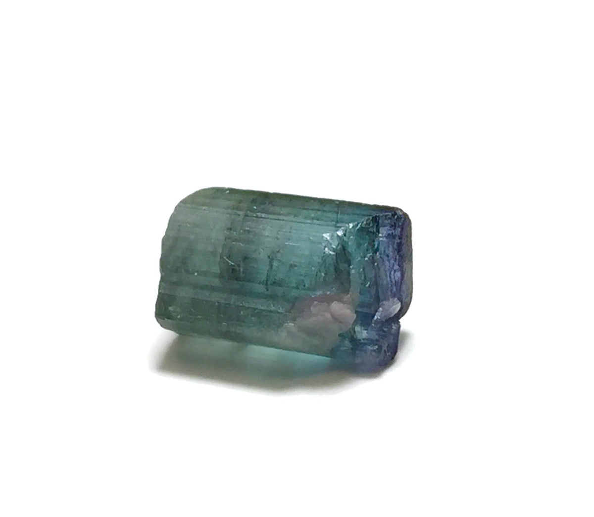 Natural Blue Cap Tourmaline Crystal Lot - Peche Mine, Afghanistan - Untreated Bicolor Specimens