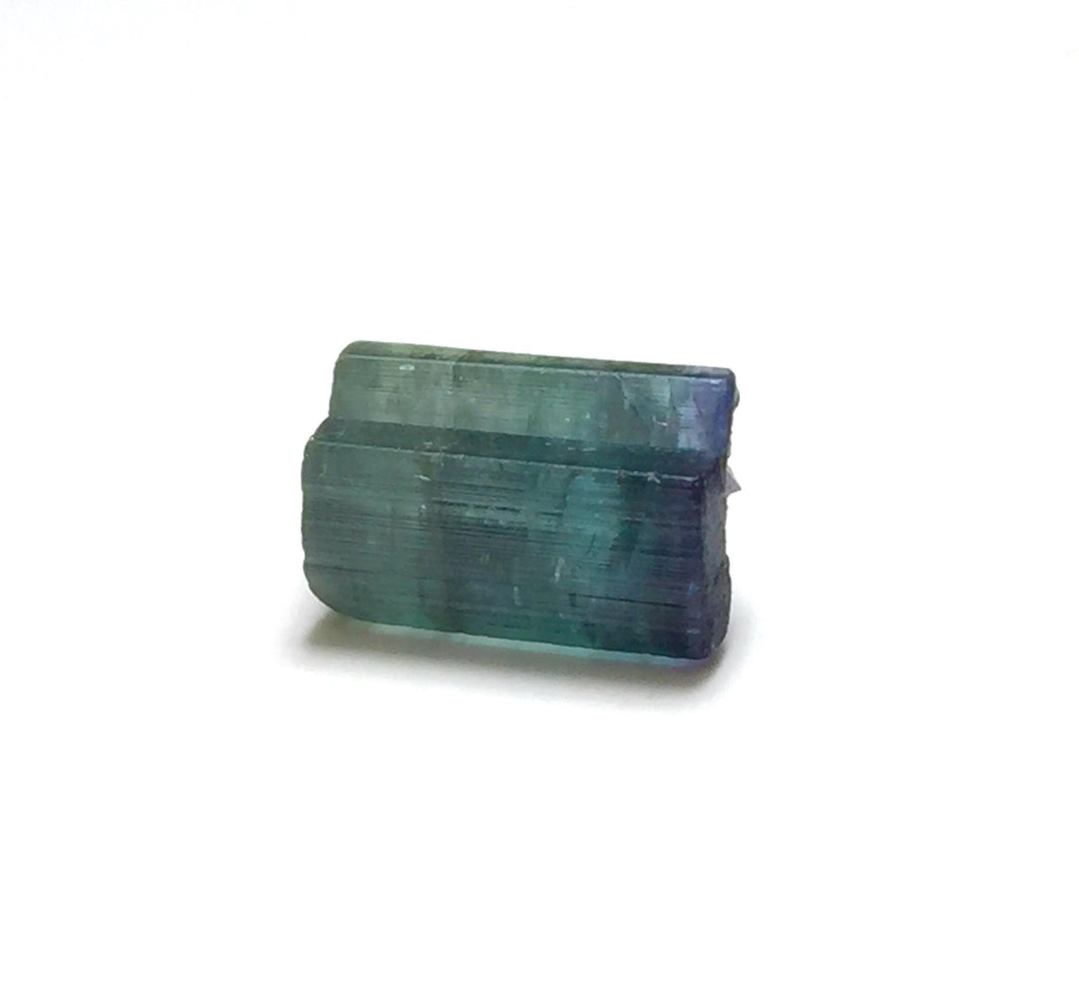 Natural Blue Cap Tourmaline Crystal Lot - Peche Mine, Afghanistan - Untreated Bicolor Specimens