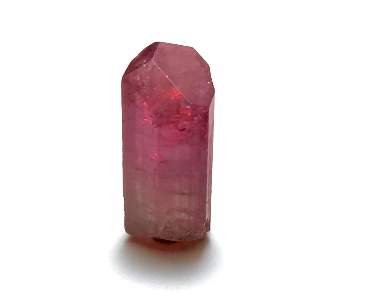 13.3 Ct Natural Hot Rubellite Tourmaline – Paprok Mine Afghanistan – Pendant Size Crystal