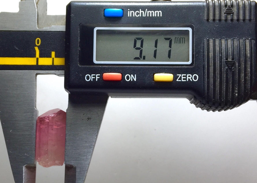 13.3 Ct Natural Hot Rubellite Tourmaline – Paprok Mine Afghanistan – Pendant Size Crystal