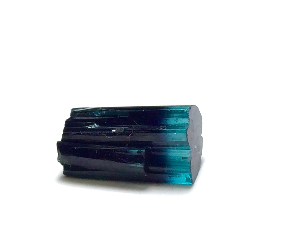 Rare Blue Cap Bi-Color Tourmaline Crystal – Terminated – Pech Mine, Afghanistan