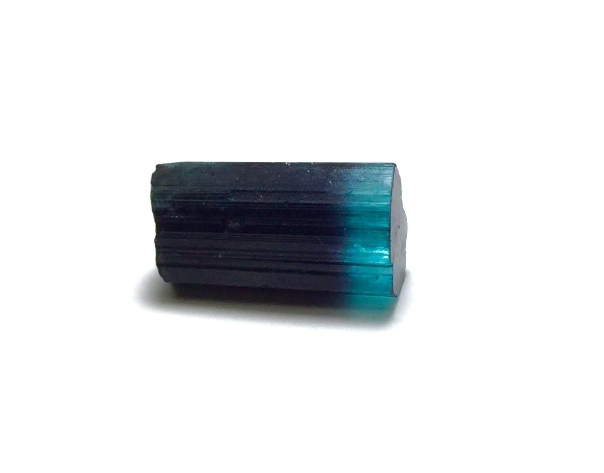 Rare Blue Cap Bi-Color Tourmaline Crystal – Terminated – Pech Mine, Afghanistan