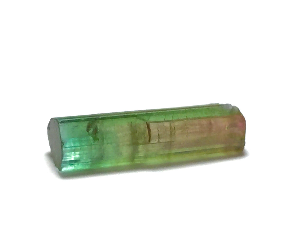 Watermelon Tourmaline Crystal – Pendant Size Bi-Color Peche Mine Afghanistan Specimen