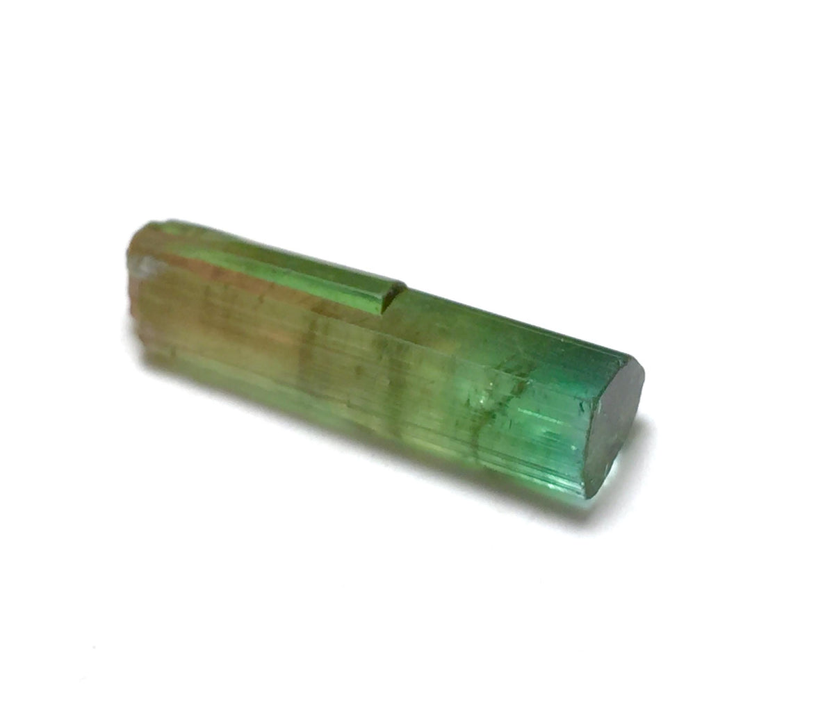 Watermelon Tourmaline Crystal – Pendant Size Bi-Color Peche Mine Afghanistan Specimen
