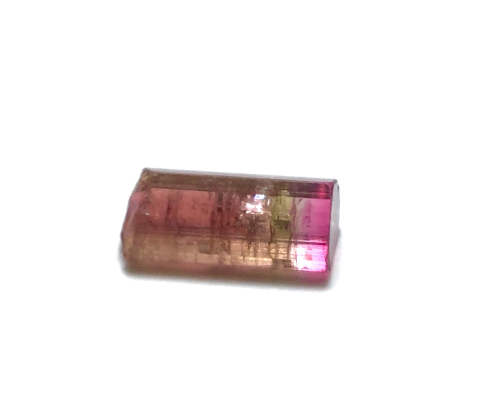 3.9 Carat Natural Watermelon Tourmaline Crystal – Rare Paprok Mine, Afghanistan Specimen