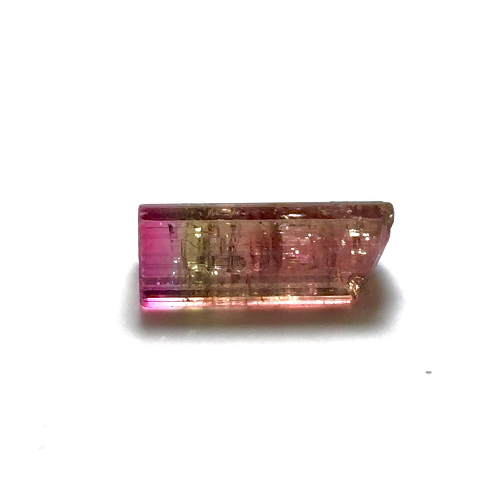 3.9 Carat Natural Watermelon Tourmaline Crystal – Rare Paprok Mine, Afghanistan Specimen