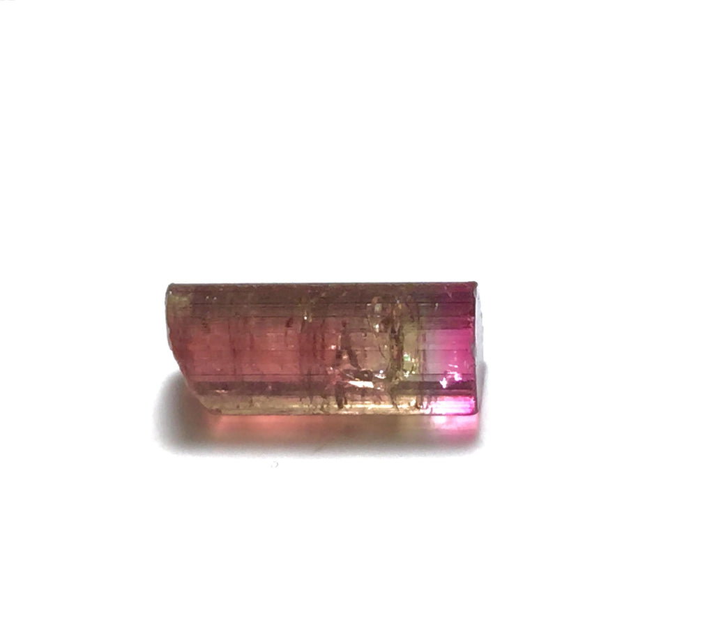 3.9 Carat Natural Watermelon Tourmaline Crystal – Rare Paprok Mine, Afghanistan Specimen