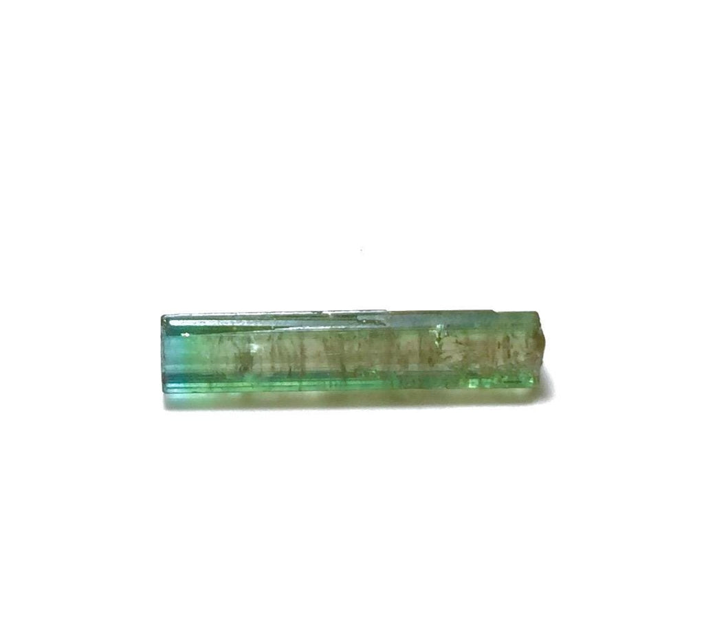 4.3ct Natural Bicolor Tourmaline Crystal - Peche Mine, Afghanistan - Raw Gemstone Specimen
