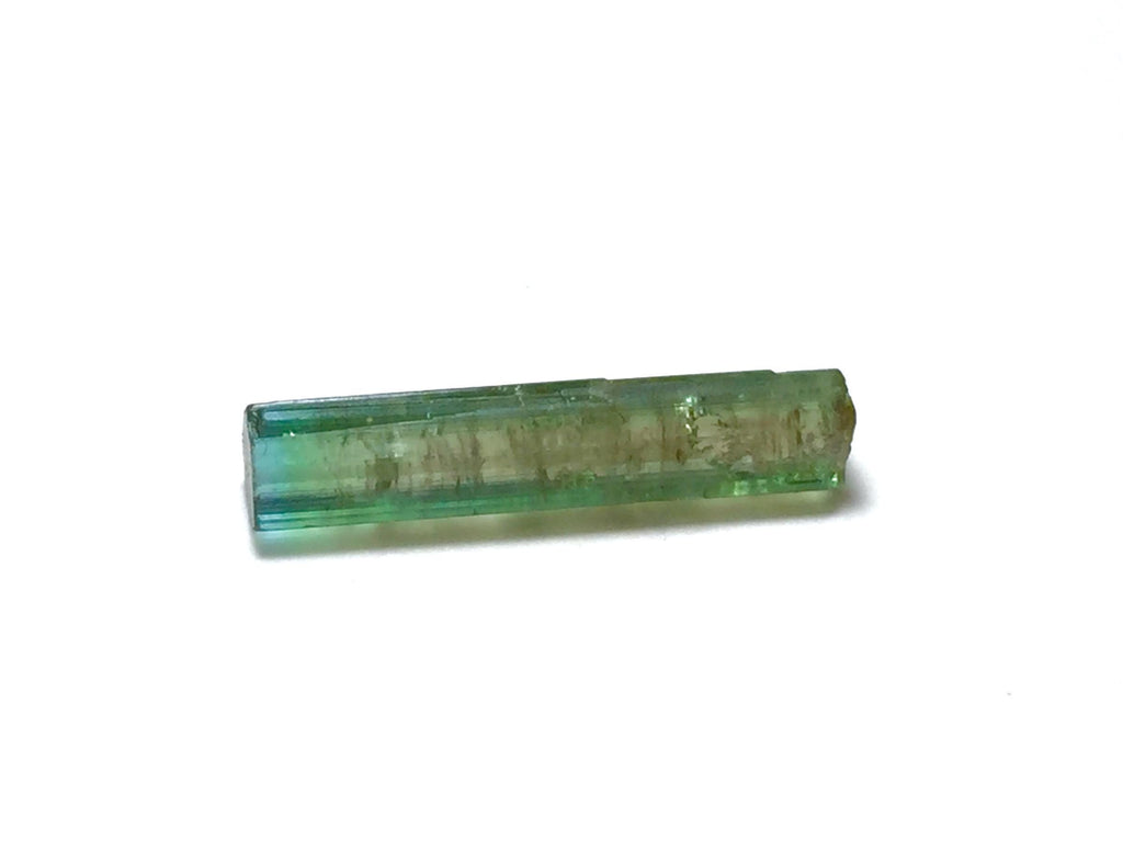 4.3ct Natural Bicolor Tourmaline Crystal - Peche Mine, Afghanistan - Raw Gemstone Specimen