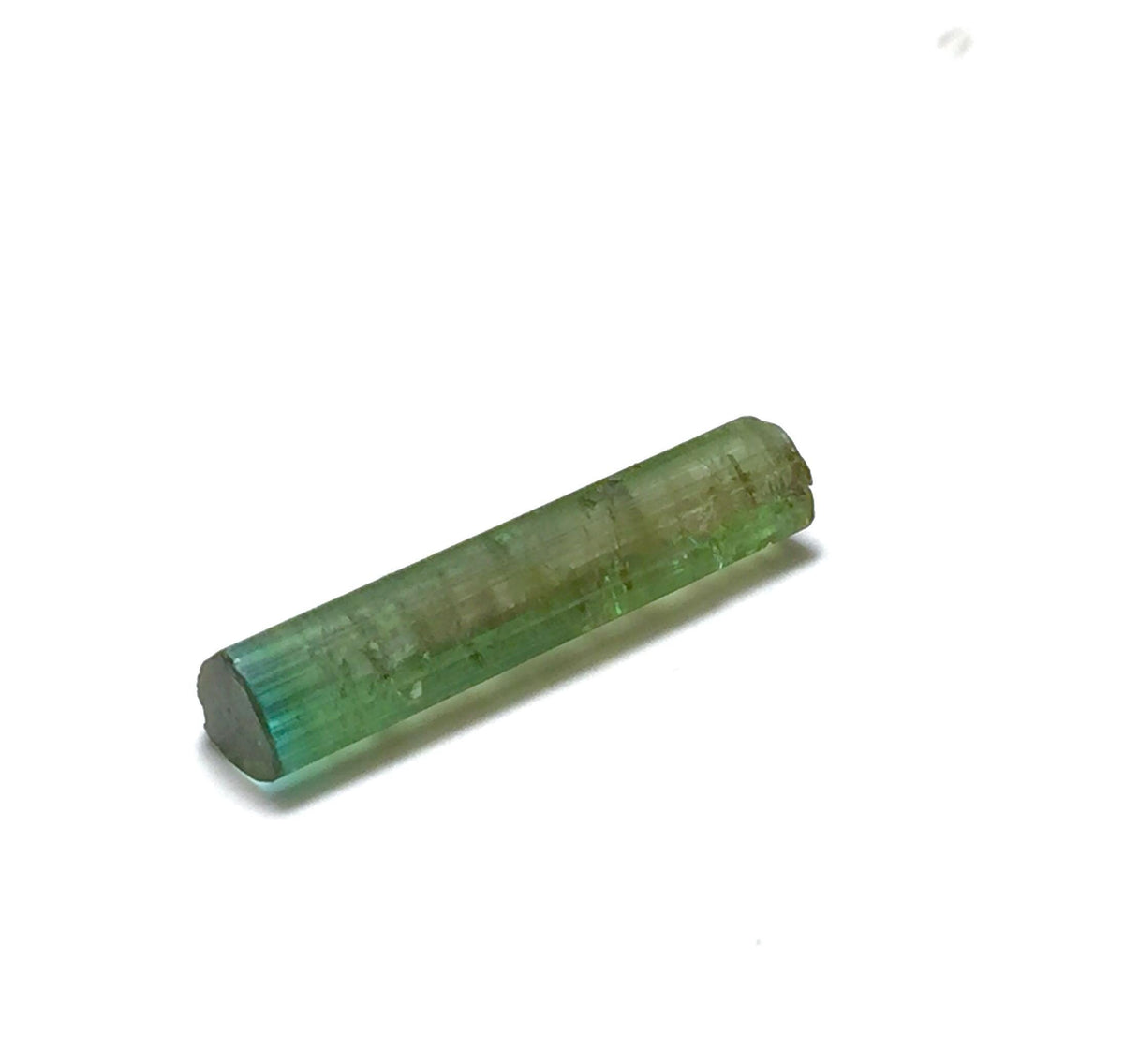 4.3ct Natural Bicolor Tourmaline Crystal - Peche Mine, Afghanistan - Raw Gemstone Specimen