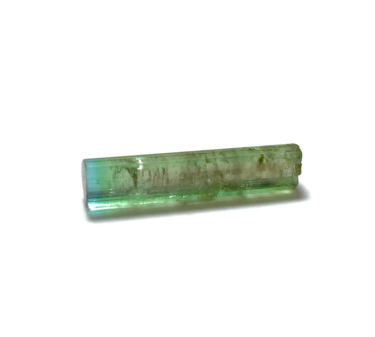 4.3ct Natural Bicolor Tourmaline Crystal - Peche Mine, Afghanistan - Raw Gemstone Specimen