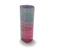 9.9ct Tri-Color Tourmaline Crystal - Natural Paprok Mine Afghanistan Pendant Size Specimen