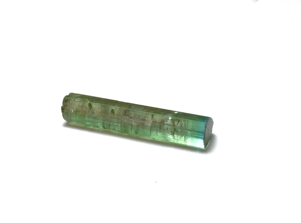 4.3ct Natural Bicolor Tourmaline Crystal - Peche Mine, Afghanistan - Raw Gemstone Specimen
