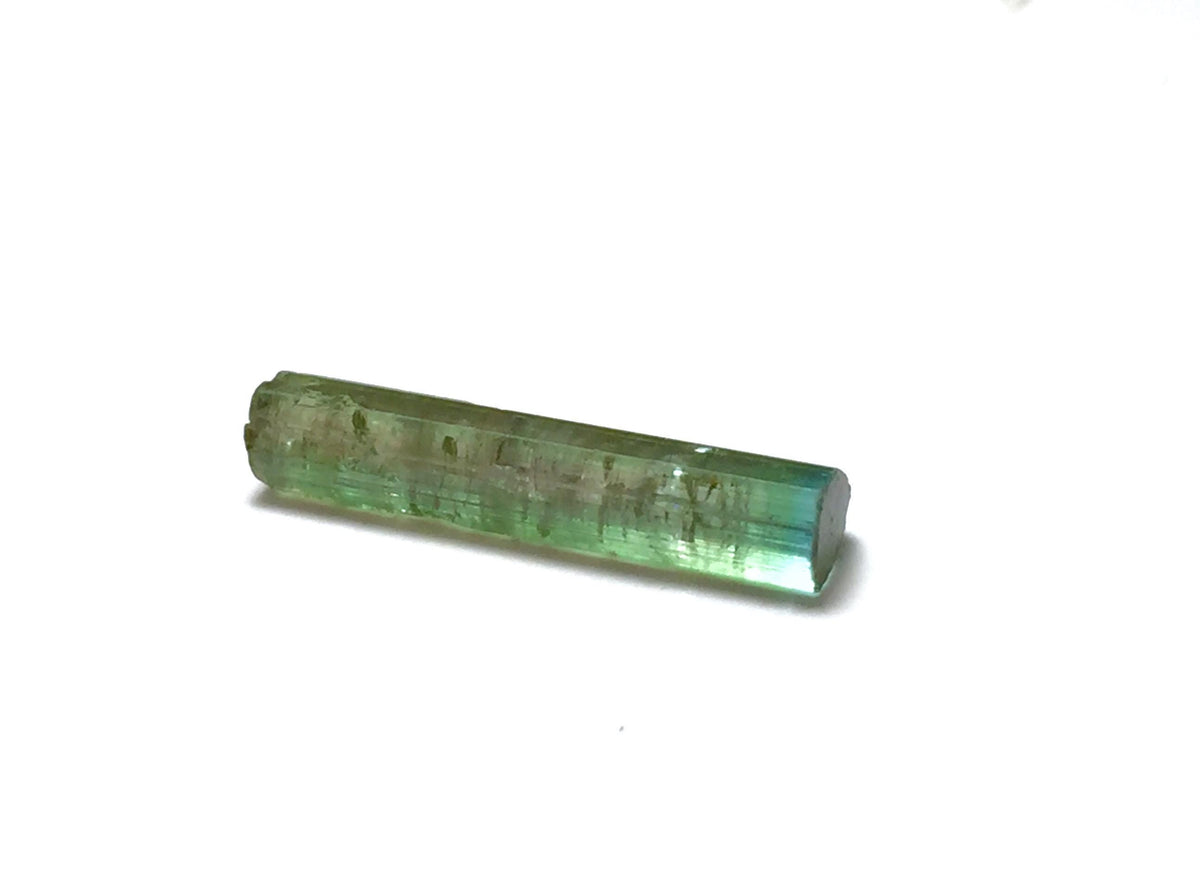 4.3ct Natural Bicolor Tourmaline Crystal - Peche Mine, Afghanistan - Raw Gemstone Specimen