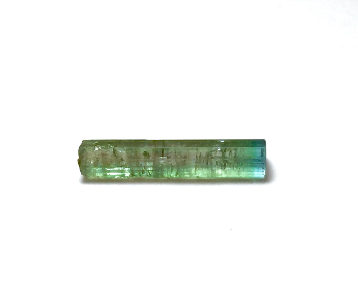 4.3ct Natural Bicolor Tourmaline Crystal - Peche Mine, Afghanistan - Raw Gemstone Specimen