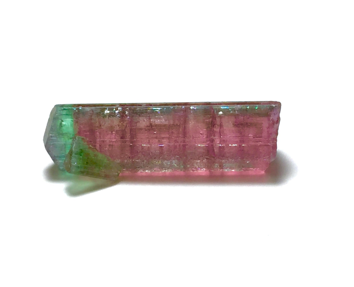 Watermelon Tourmaline on Albite Matrix – Peche Mine Afghanistan Specimen