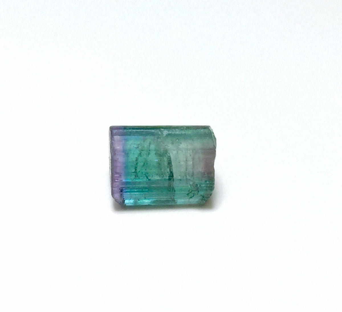 Natural Bi-Color Tourmaline Crystal - Paprok Mine, Afghanistan - Rare Gem Specimen