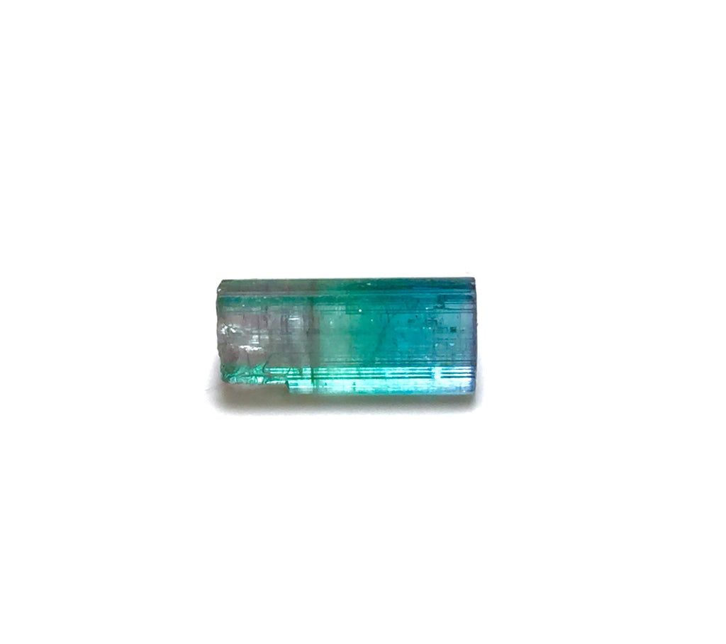 4.0 Carat Multi-Color Watermelon Tourmaline Crystal - Rare Small Pocket Specimen from Peche Mine, Afghanistan