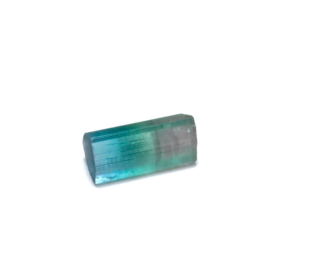 4.0 Carat Multi-Color Watermelon Tourmaline Crystal - Rare Small Pocket Specimen from Peche Mine, Afghanistan