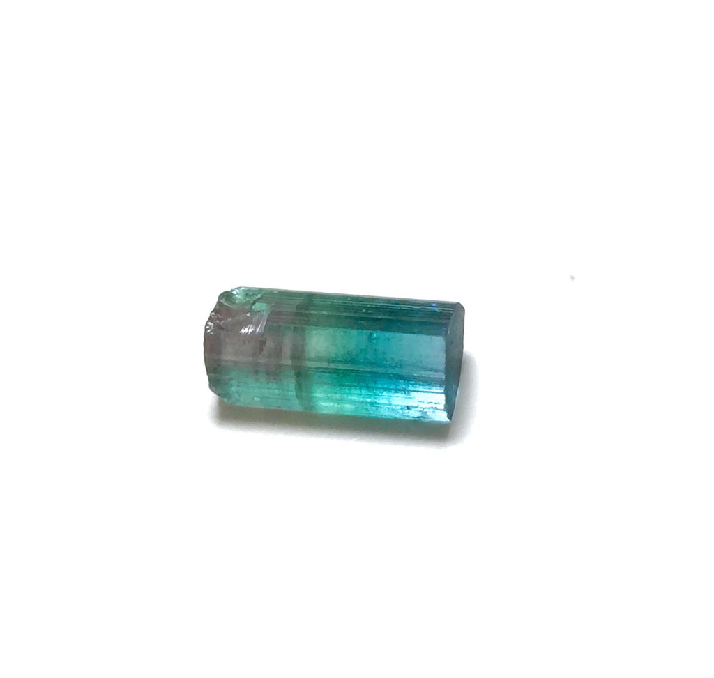 4.0 Carat Multi-Color Watermelon Tourmaline Crystal - Rare Small Pocket Specimen from Peche Mine, Afghanistan
