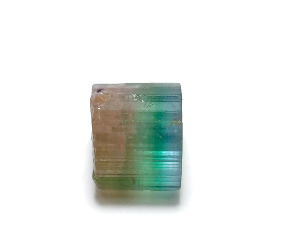 Rare Rainbow Watermelon Tourmaline Specimen - 8.4 Carat - Peche Mine, Afghanistan