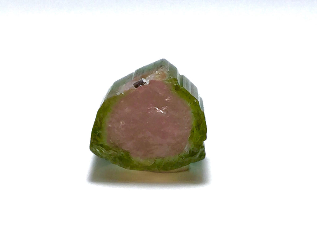Rare Rainbow Watermelon Tourmaline Specimen - 8.4 Carat - Peche Mine, Afghanistan