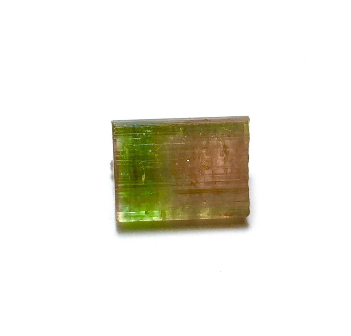 11.3ct Watermelon Tourmaline on Albite Specimen | Paprok Mine Afghanistan | Rare Bi-Color Display Crystal
