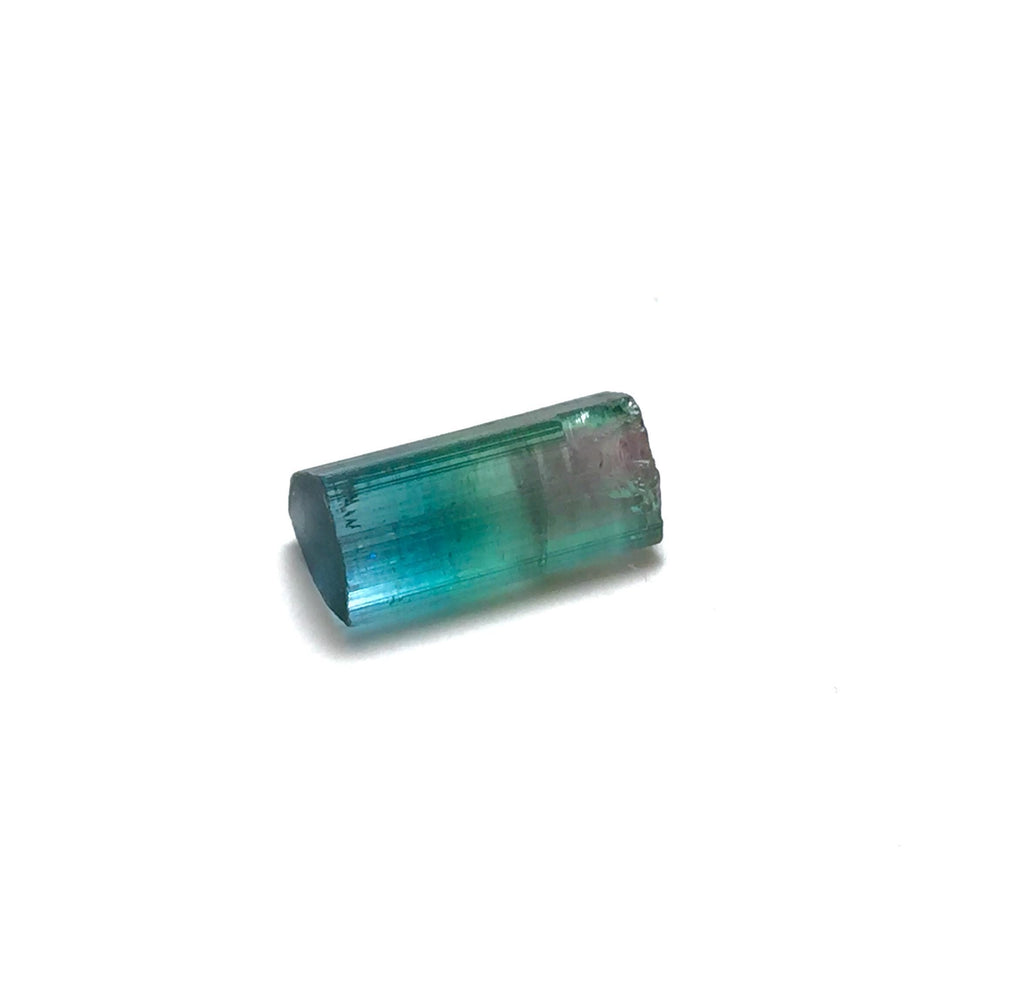 4.0 Carat Multi-Color Watermelon Tourmaline Crystal - Rare Small Pocket Specimen from Peche Mine, Afghanistan