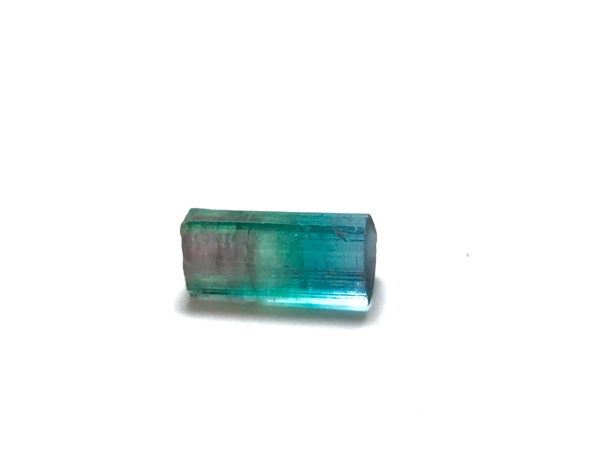 4.0 Carat Multi-Color Watermelon Tourmaline Crystal - Rare Small Pocket Specimen from Peche Mine, Afghanistan