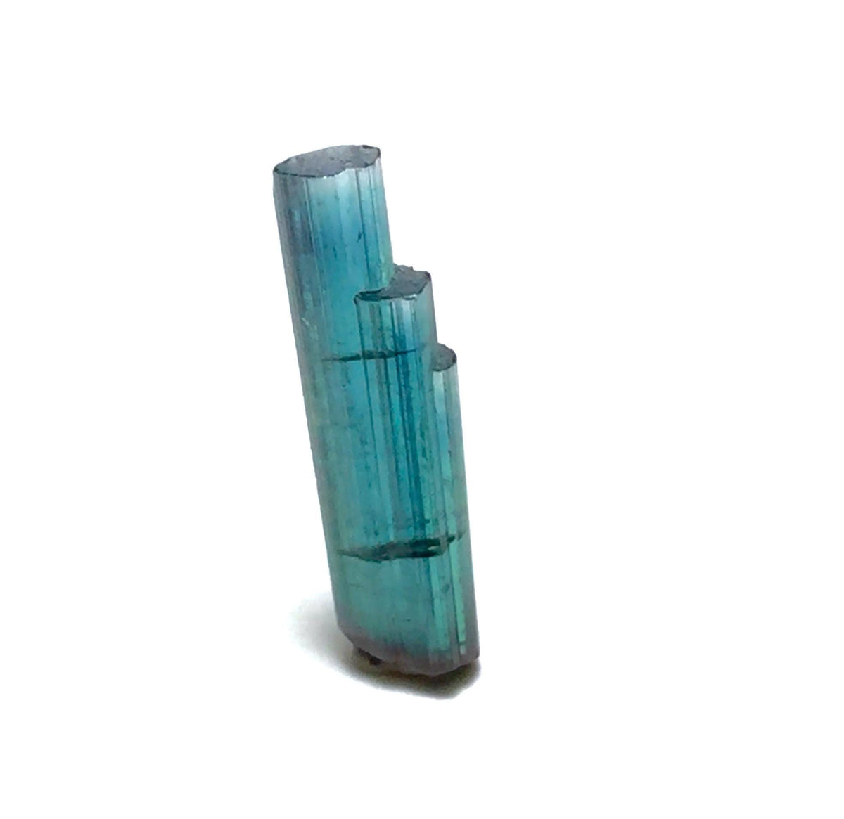 3.2 Carat Double Terminated Stepwise Tourmaline Crystal - Peche Mine, Afghanistan - Rare Multi-Color Specimen