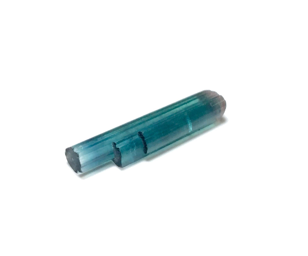 3.2 Carat Double Terminated Stepwise Tourmaline Crystal - Peche Mine, Afghanistan - Rare Multi-Color Specimen
