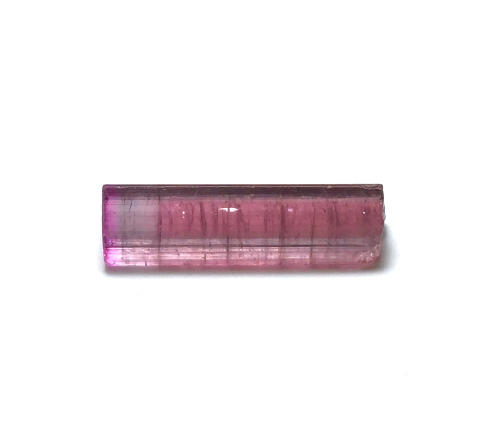 Purple Cap Tourmaline Crystal | Paprok Mine Afghanistan Natural Bi-Color Mineral Specimen
