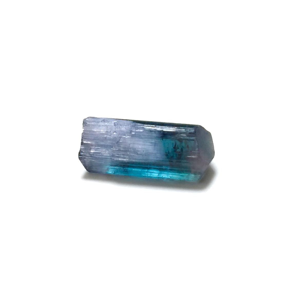 Electric Neon Blue Cat's Eye Tourmaline | Peche Mine Afghanistan Natural Rare Crystal Specimen