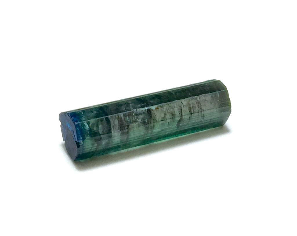 9.0 Carat Bi-Color Tourmaline Crystal | Natural Paprok Mine Afghanistan Mineral Specimen
