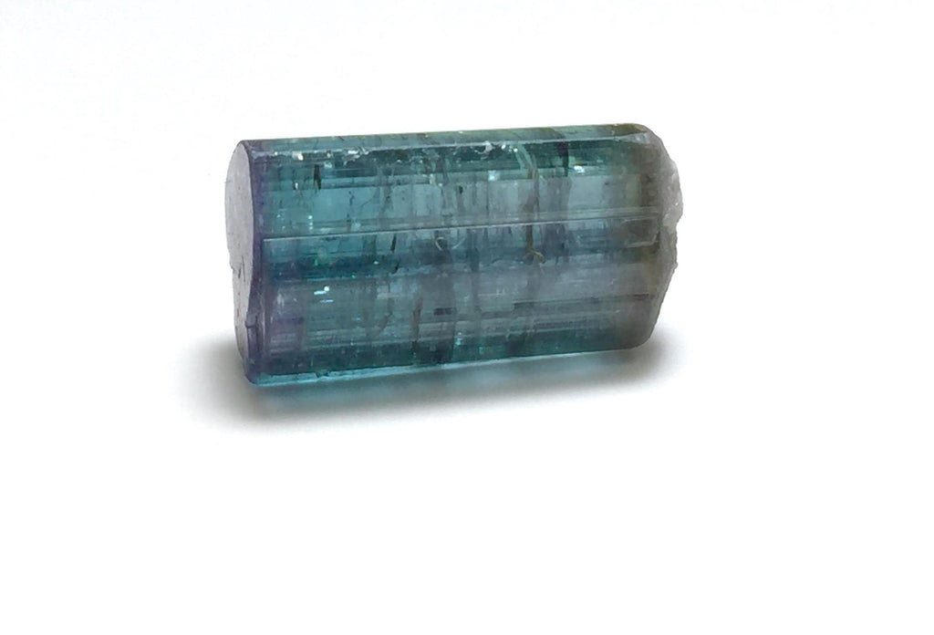 15.6 Carat Double Terminated Purple Cap Tourmaline Crystal - Peche Mine, Afghanistan