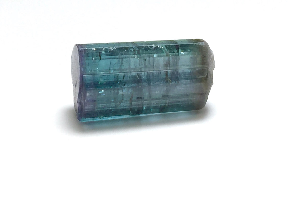 15.6 Carat Double Terminated Purple Cap Tourmaline Crystal - Peche Mine, Afghanistan
