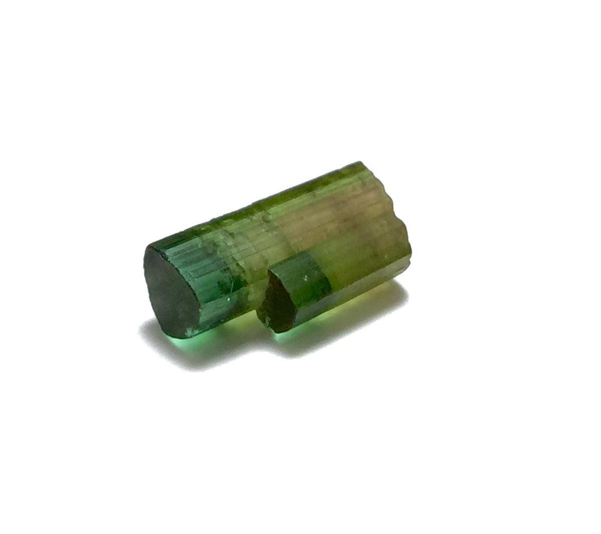 5.6 Carat Natural Twin Tourmaline Crystal Cluster - Bi-Color Terminated Specimen from Peche Mine, Afghanistan