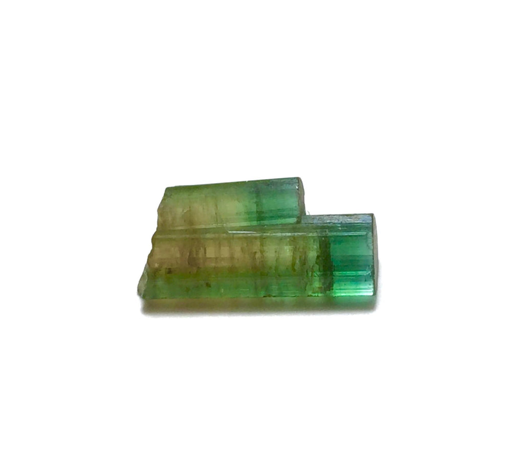 5.6 Carat Natural Twin Tourmaline Crystal Cluster - Bi-Color Terminated Specimen from Peche Mine, Afghanistan