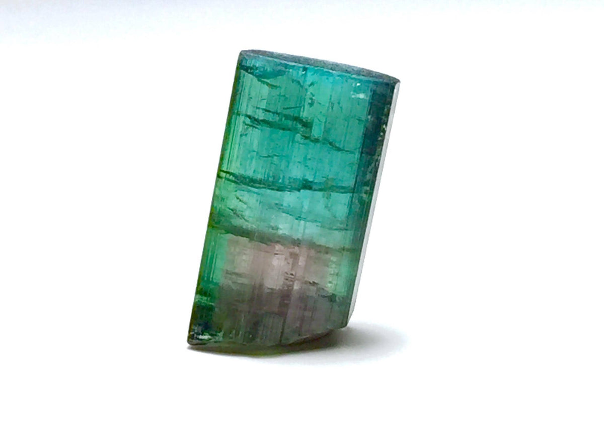 Watermelon Tourmaline Crystal - Rare Pink & Green Specimen from Peche Mine, Afghanistan